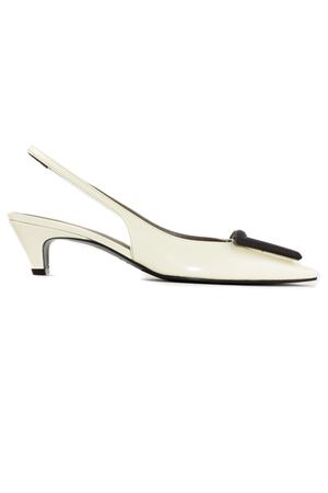 Dorien bone white leather slingback ROBERTO FESTA | DORIENBONE